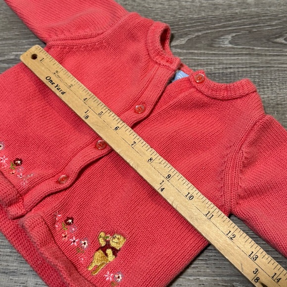 Vintage Disney Winnie the Pooh Knit Cardigan – Baby 6m - Picture 7 of 7